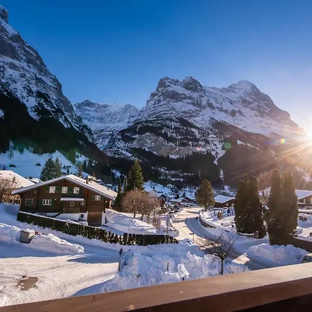 Apartment Atemberaubende Sicht Auf Eiger Nordwand